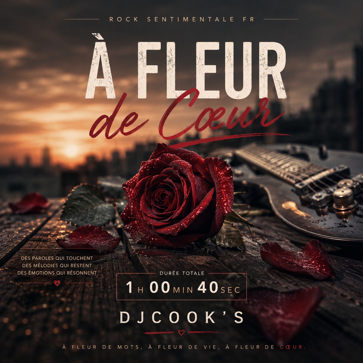 A Fleure De Coeur [Rock Sentimantal - Français]