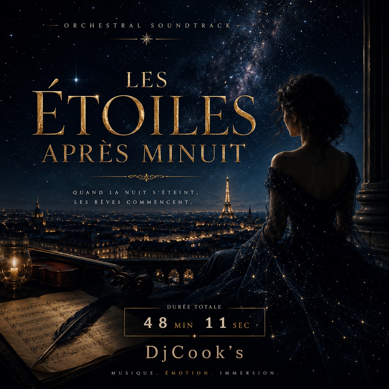 Les Etoiles Apres Minuit [Orchestral POP - Français]