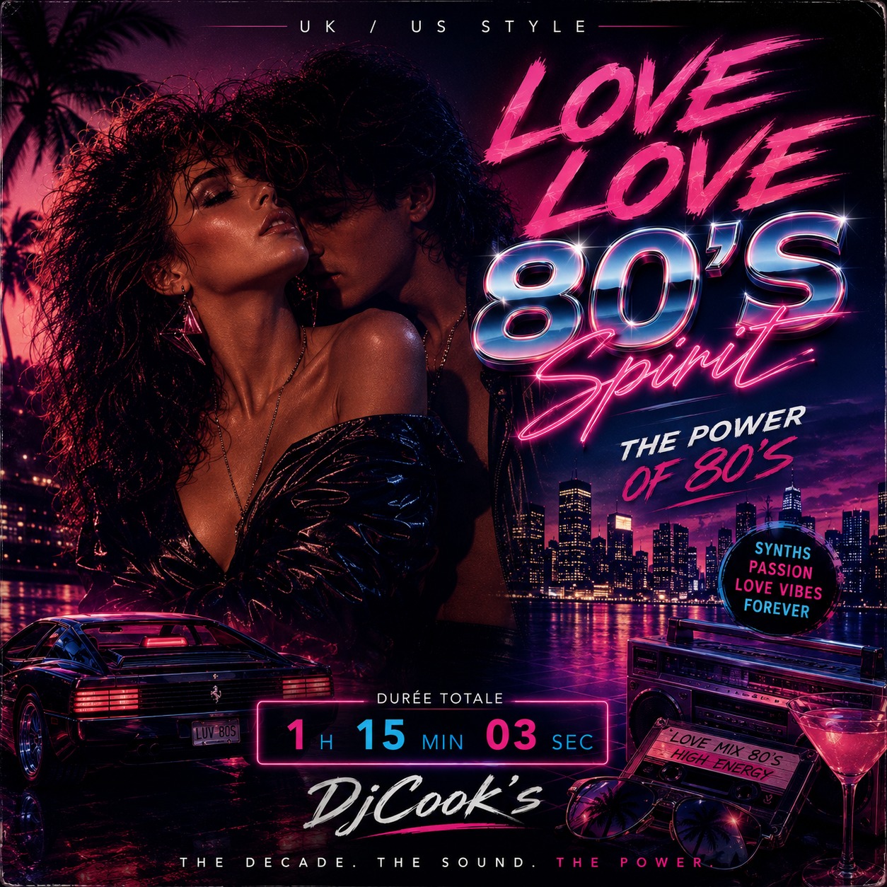 Love Love 80's UK/US style Original [80's spirit - Anglais]